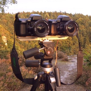 Stereo camera Nikon F90x
